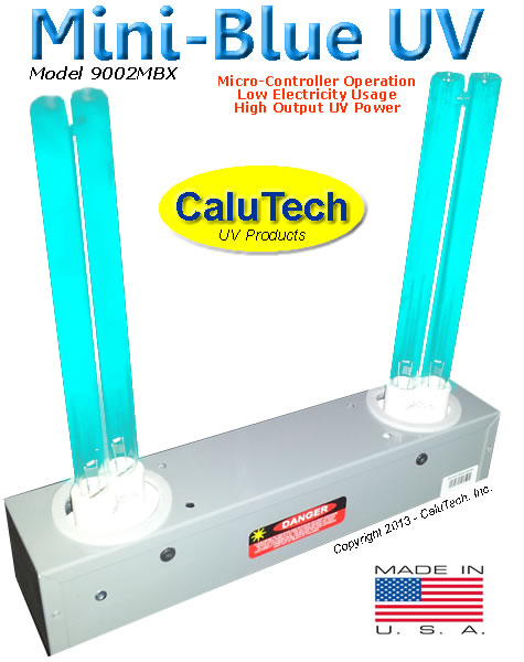 ultraviolet duct mounted air purifier
